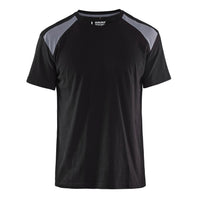 Blaklader 3379 150gsm Black/Grey T-Shirt