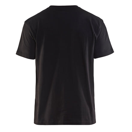 Blaklader 3379 150gsm Black/Hi-Vis Yellow T-Shirt