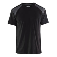 Blaklader 3379 150gsm Black/Mid Grey T-Shirt