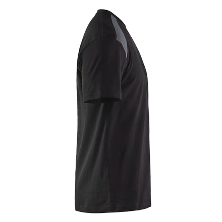 Blaklader 3379 150gsm Black/Mid Grey T-Shirt