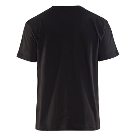 Blaklader 3379 150gsm Black/Red T-Shirt
