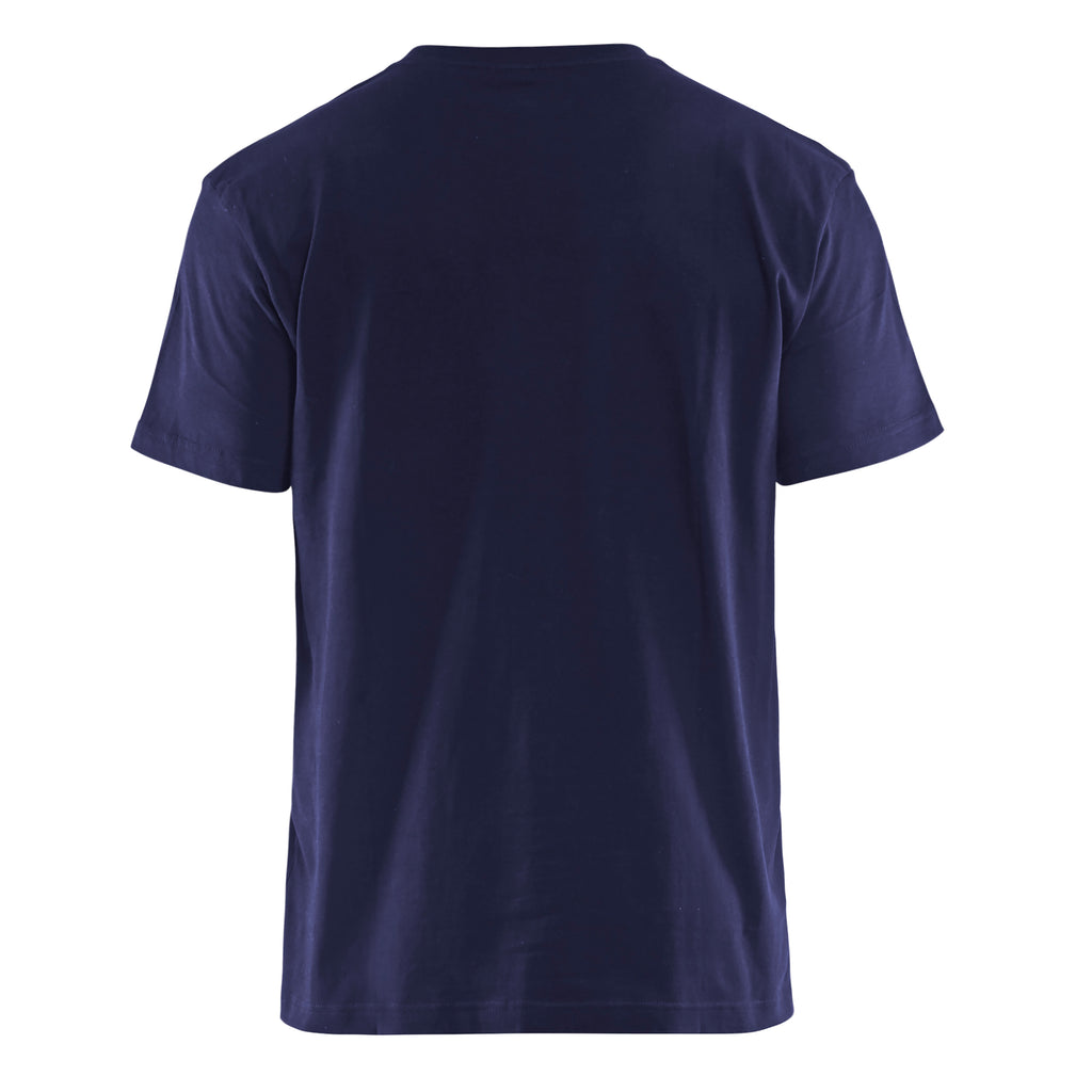 Blaklader 3379 150gsm Navy Blue/Corn Blue T-Shirt