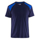 Blaklader 3379 150gsm Navy Blue/Corn Blue T-Shirt