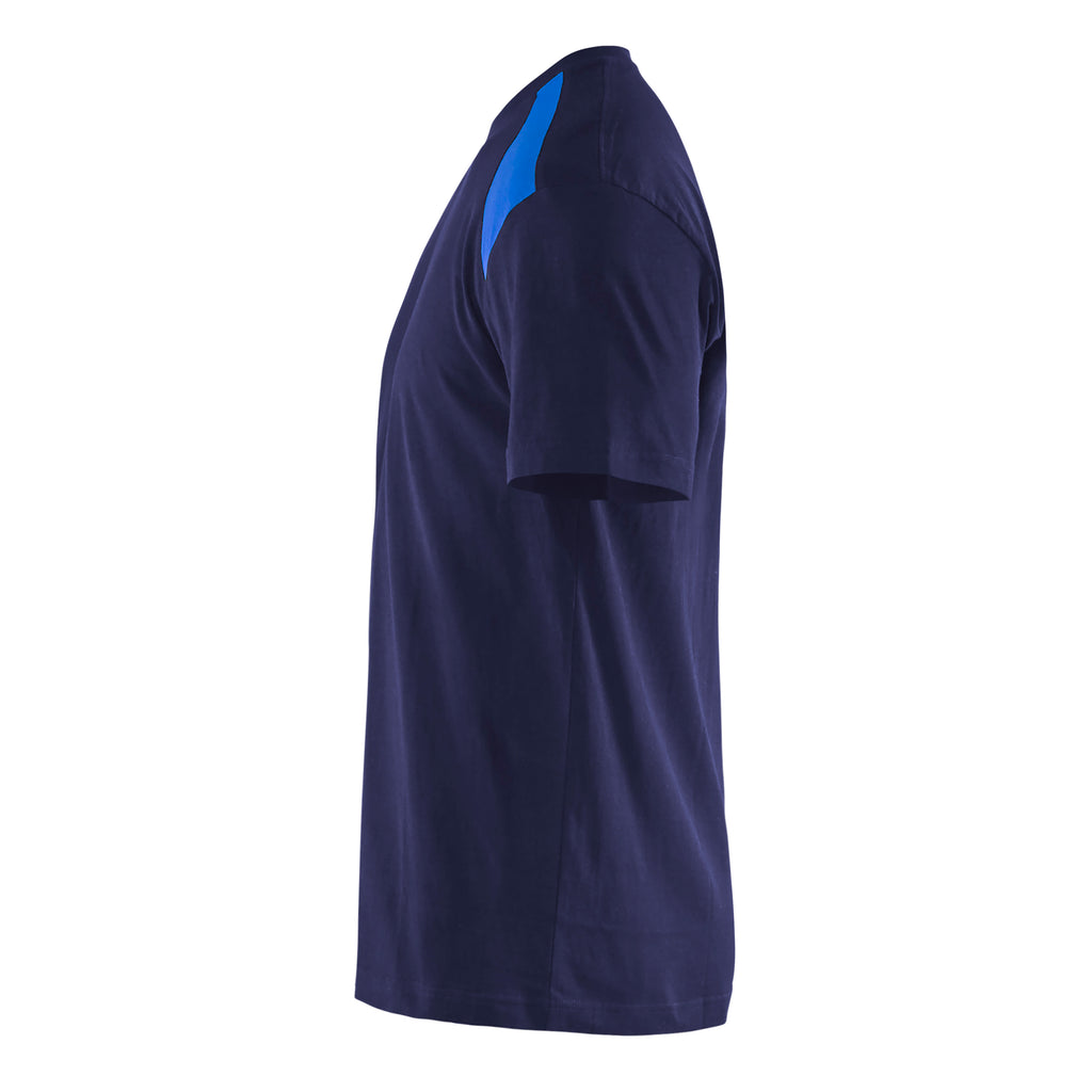 Blaklader 3379 150gsm Navy Blue/Corn Blue T-Shirt