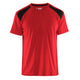 Blaklader 3379 150gsm Red/Black T-Shirt