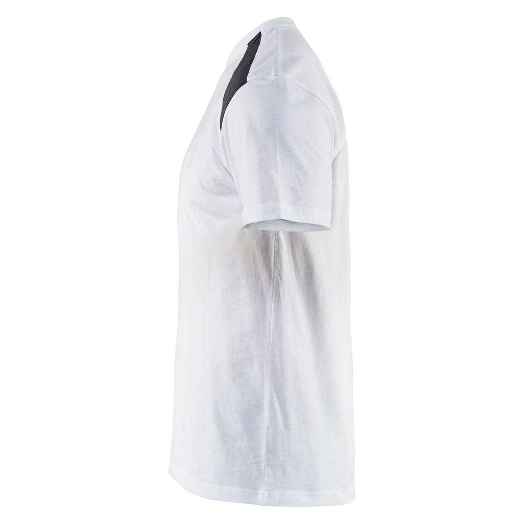 Blaklader 3379 150gsm White/Dark Grey T-Shirt