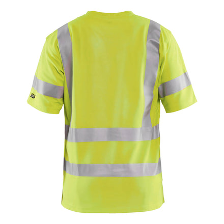 Blaklader 3380 Uv T Shirt Hi Vis Hi Vis Yellow Back