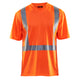 Blaklader 3382 Uv T Shirt Hi Vis Hi Vis Orange Navy Blue Main