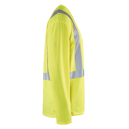 Blaklader 3383 Hi Vis Uv Long Sleeved T Shirt Hi Vis Yellow Right