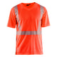 Blaklader 3386 Hi Vis Uv Protected T Shirt Hi Vis Red Main