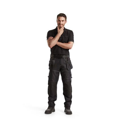 Blaklader 3389 Black/Dark Grey Polo Shirt