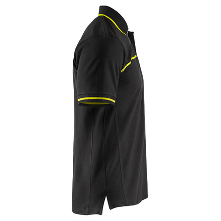 Blaklader 3389 Black/Hi-Vis Yellow Polo Shirt