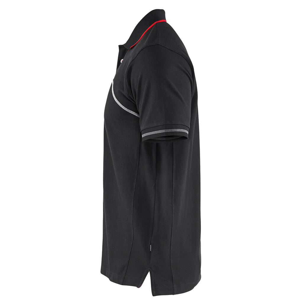 Blaklader 3389 Black/Red Polo Shirt
