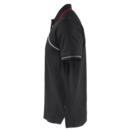 Blaklader 3389 Black/Red Polo Shirt
