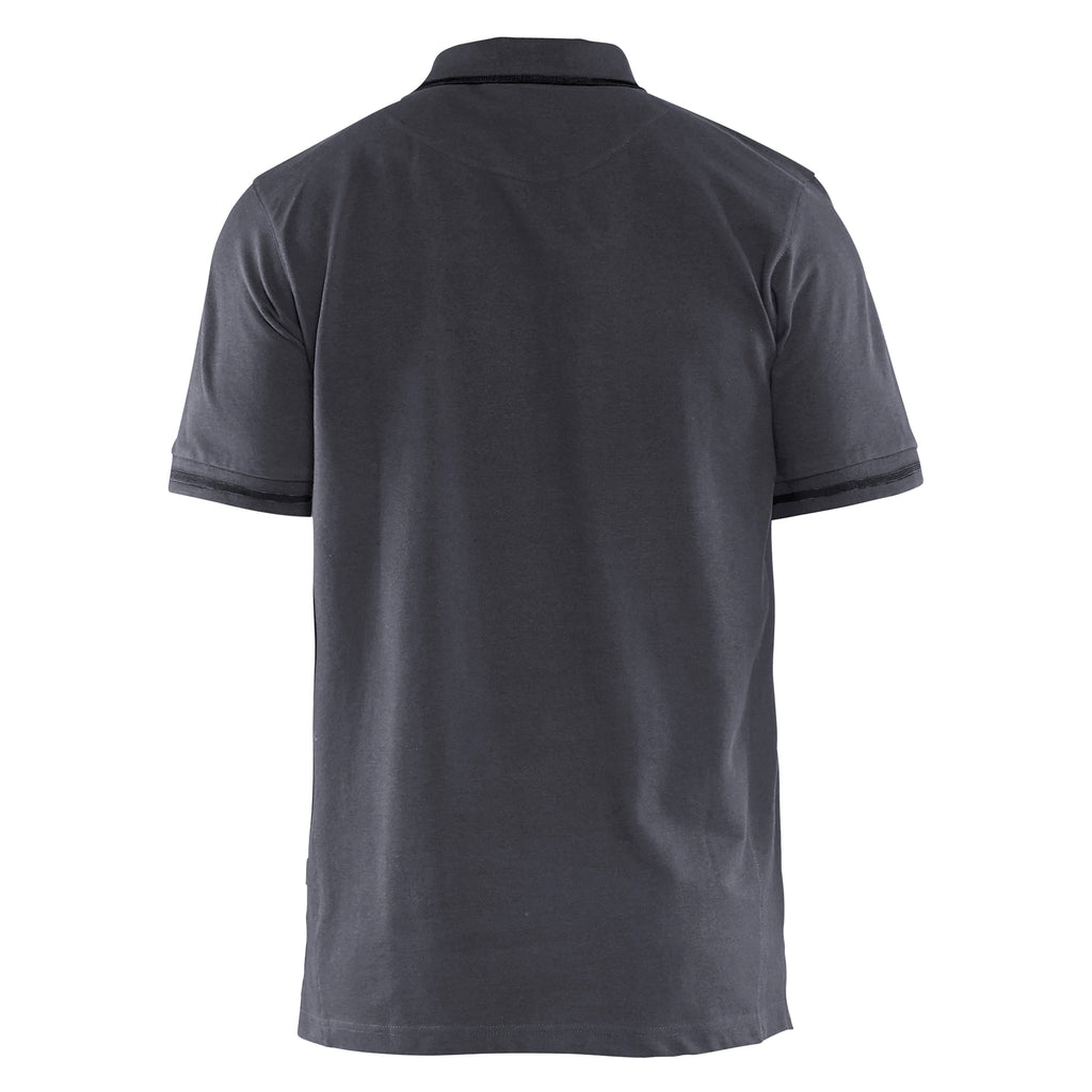 Blaklader 3389 Mid Grey/Black Polo Shirt
