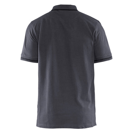 Blaklader 3389 Mid Grey/Black Polo Shirt