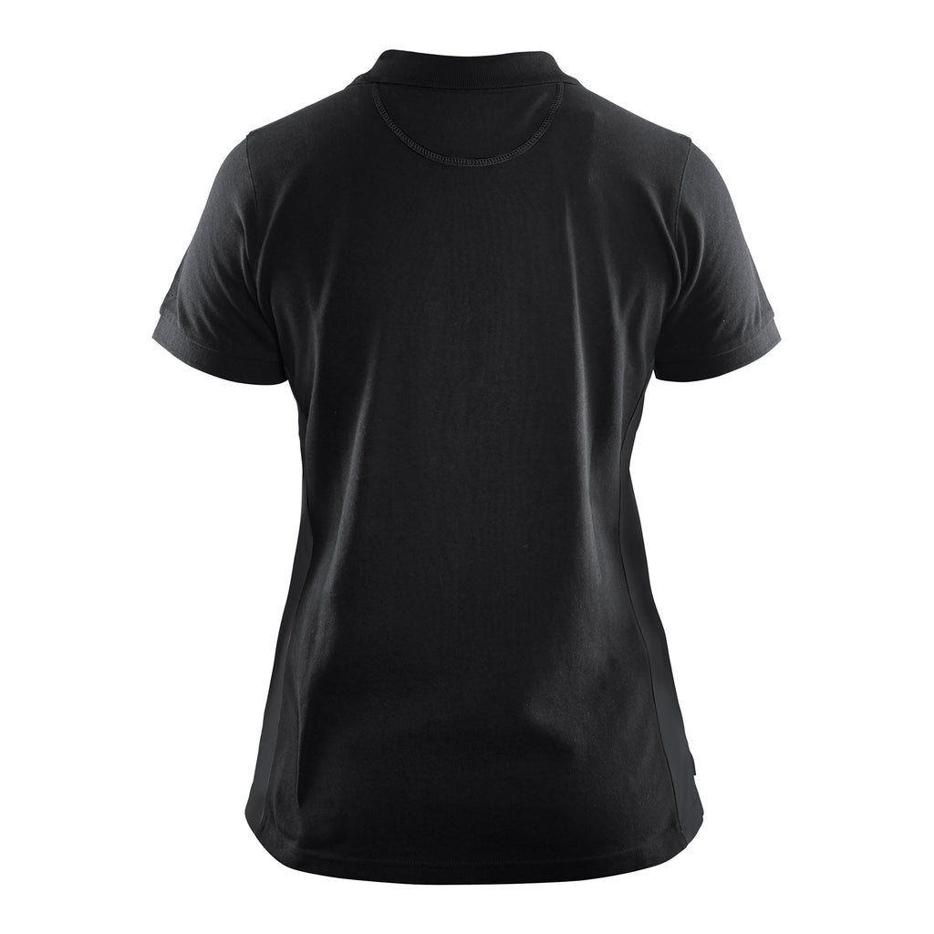 Blaklader 3390 Black/Dark Grey Women's Polo Shirt