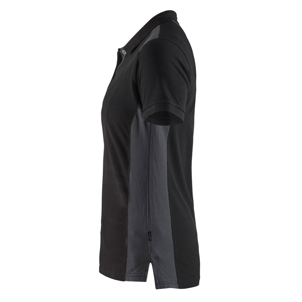 Blaklader 3390 Black/Dark Grey Women's Polo Shirt
