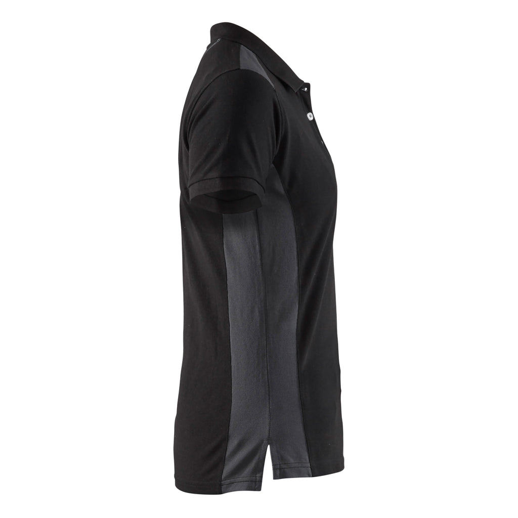 Blaklader 3390 Black/Dark Grey Women's Polo Shirt