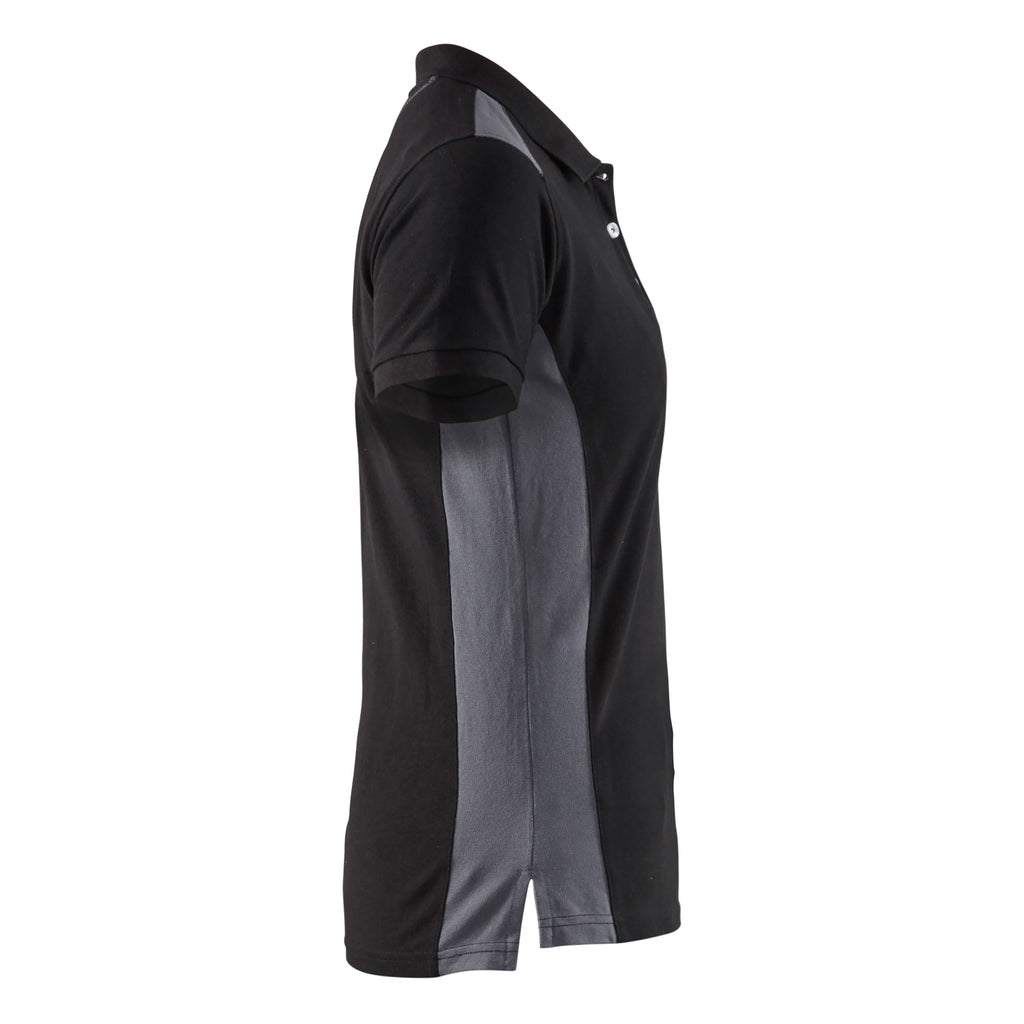 Blaklader 3390 Black/Grey Women's Polo Shirt