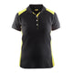 Blaklader 3390 Black/Hi-Vis Yellow Women's Polo Shirt