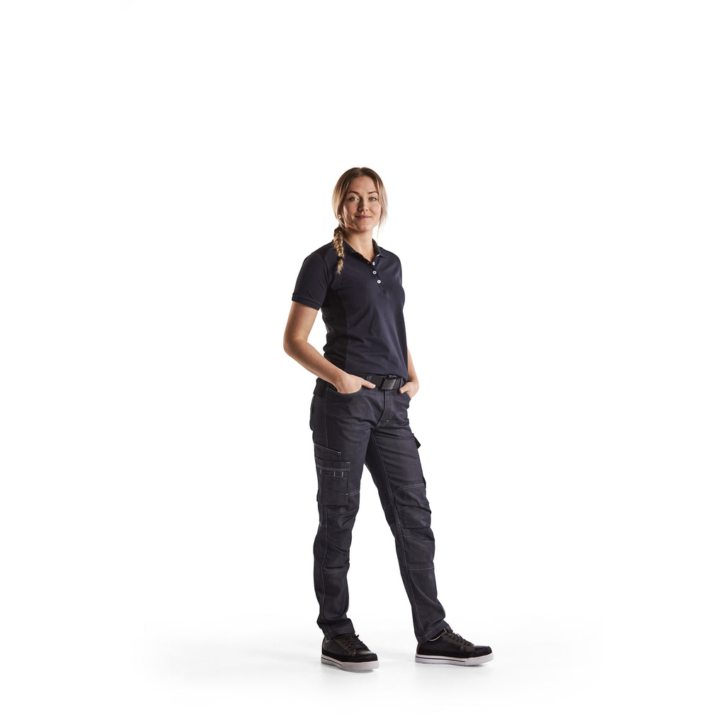 Blaklader 3390 Dark Navy/Black Women's Polo Shirt