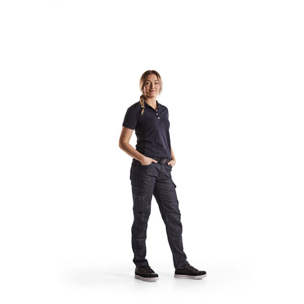 Blaklader 3390 Dark Navy/Black Women's Polo Shirt