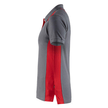 Blaklader 3390 Grey/Red Women's Polo Shirt