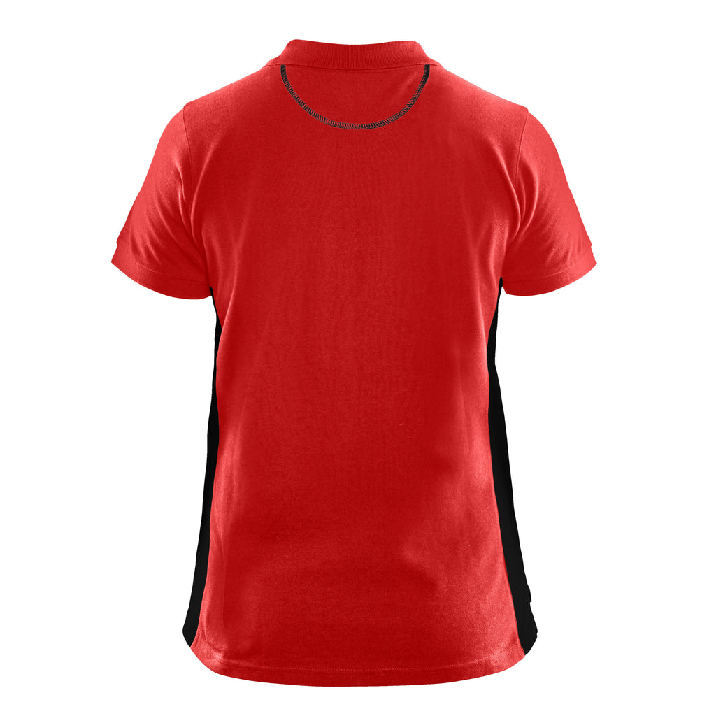 Blaklader 3390 Red/Black Women's Polo Shirt