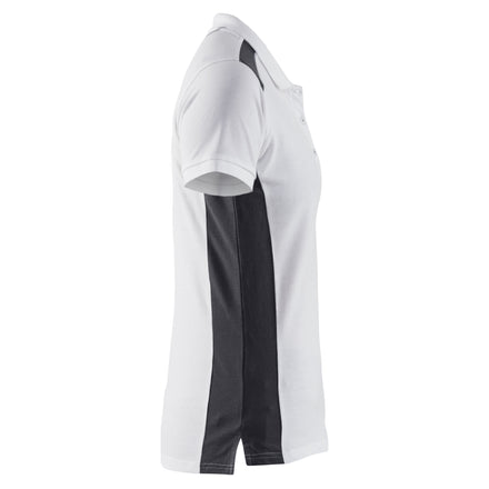 Blaklader 3390 White/Dark Grey Women's Polo Shirt