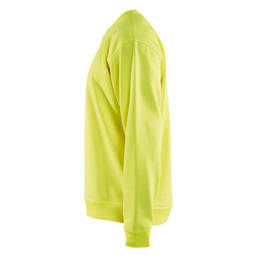 Blaklader 3401 Hi Vis Sweatshirt Hi Vis Yellow Left