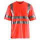 Blaklader 3413 Hi Vis T Shirt Hi Vis Red Main
