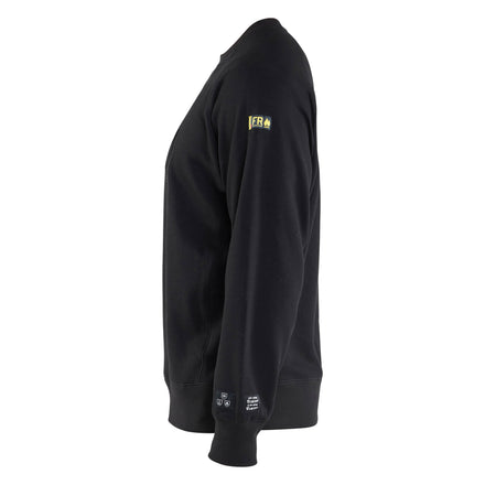 Blaklader 3477 Flame Resistant Sweater Black Left