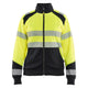Blaklader 3508 Women’S Hi Vis Sweatshirt With Zipper Hi Vis Yellow Black Main