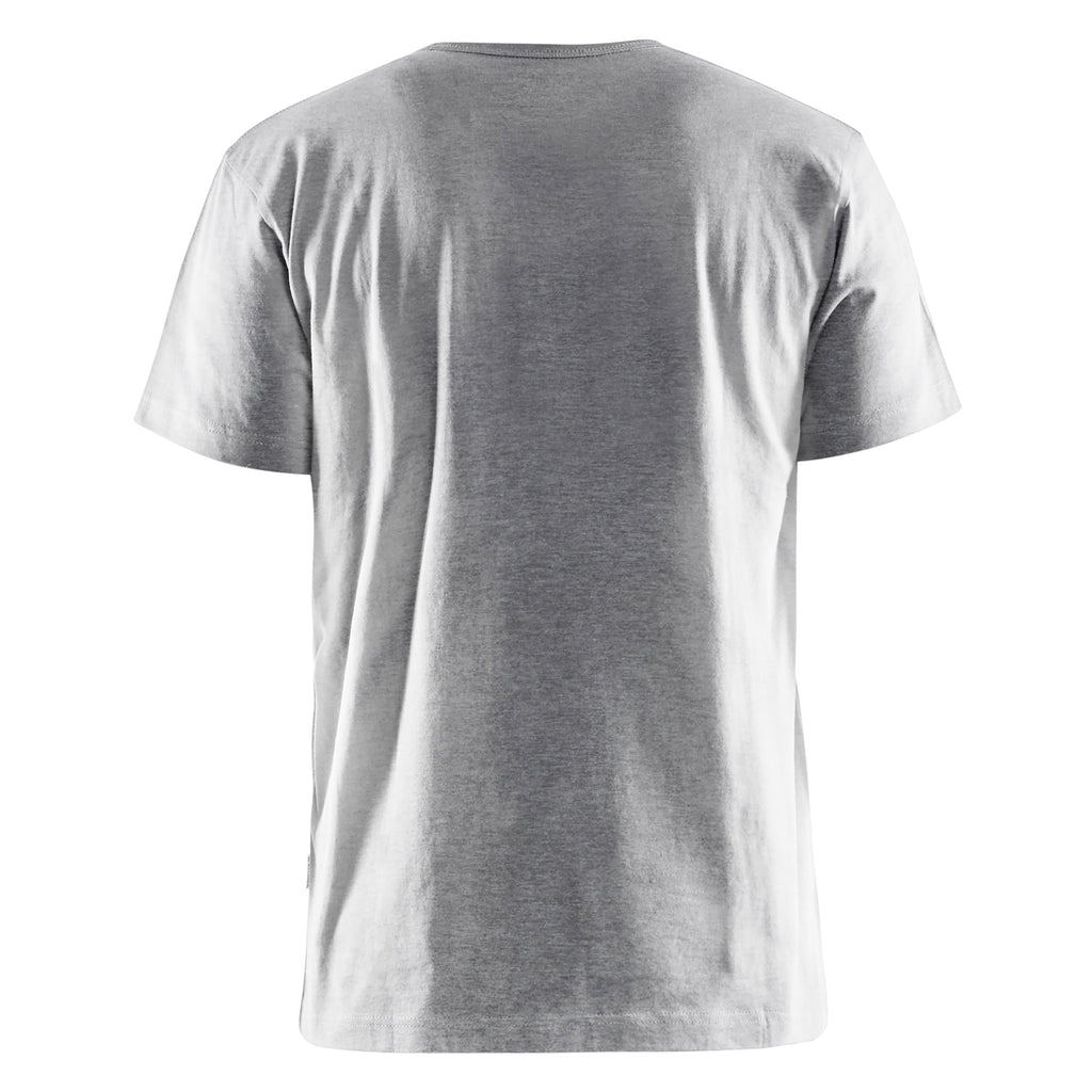 Blaklader 3531 Grey Melange T-Shirt 3D Cotton-Viscose Blend