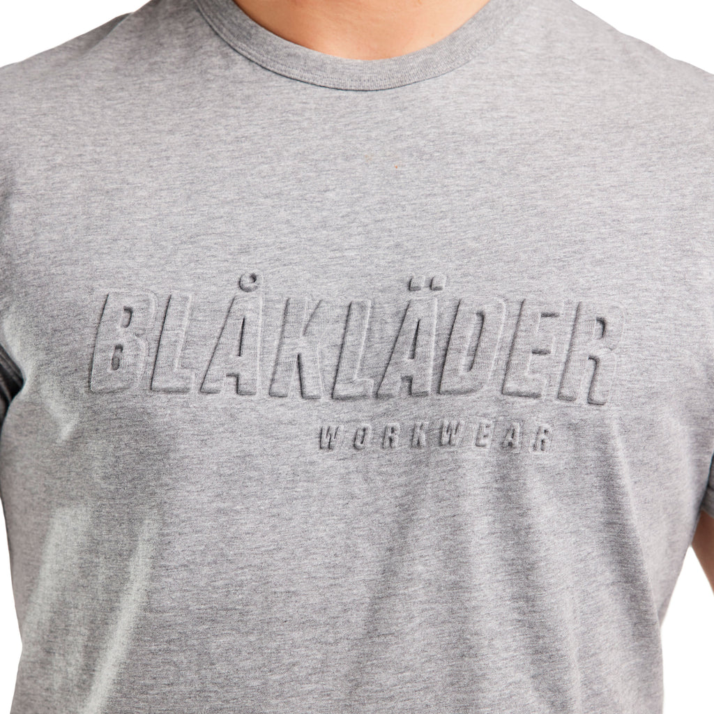 Blaklader 3531 Grey Melange T-Shirt 3D Cotton-Viscose Blend