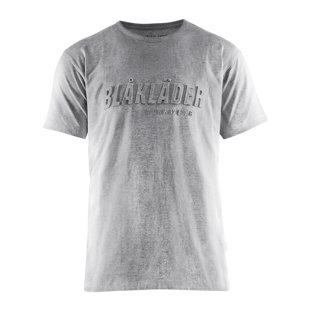 Blaklader 3531 Grey Melange T-Shirt 3D Cotton-Viscose Blend
