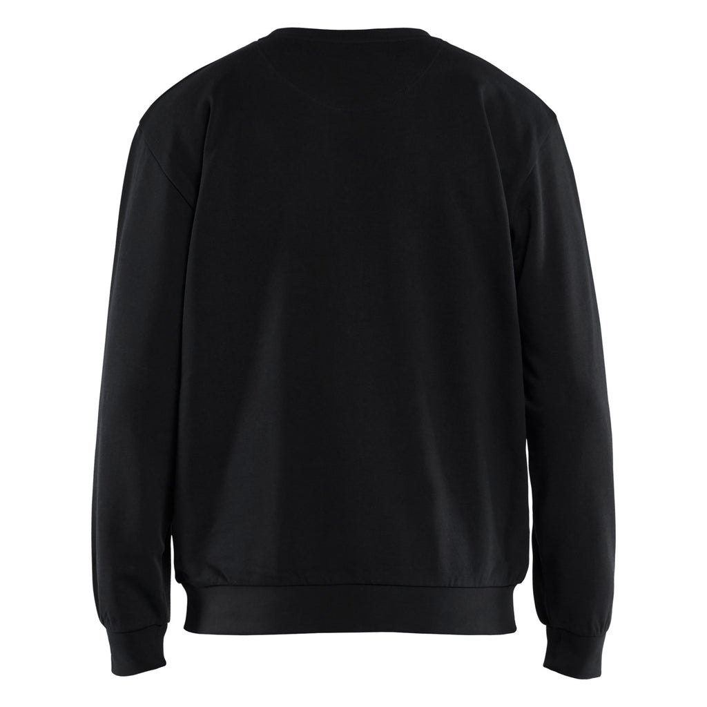 Blaklader 3534 Black/Hi-Vis Yellow Sweatshirt