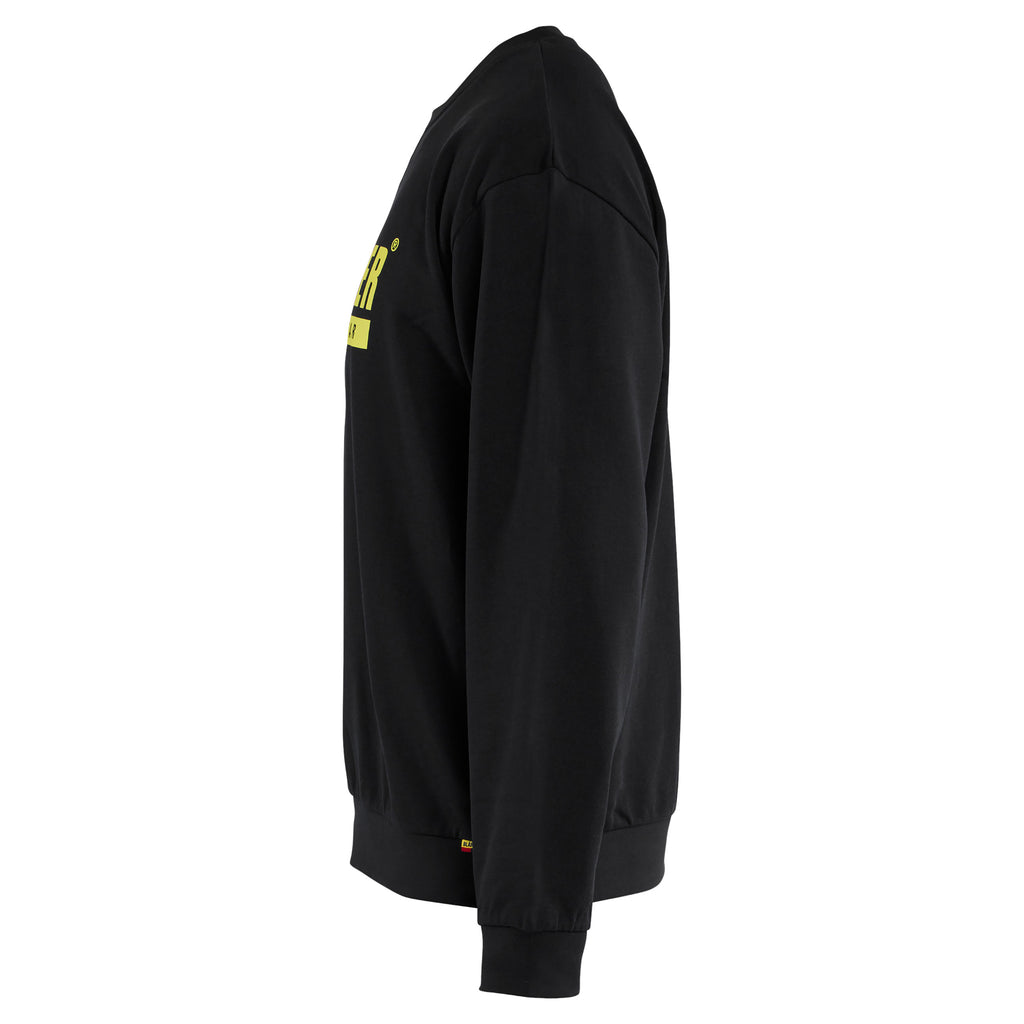 Blaklader 3534 Black/Hi-Vis Yellow Sweatshirt