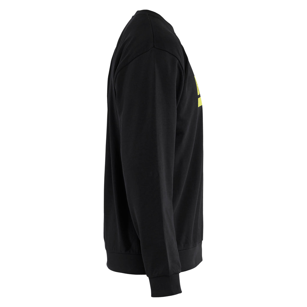 Blaklader 3534 Black/Hi-Vis Yellow Sweatshirt