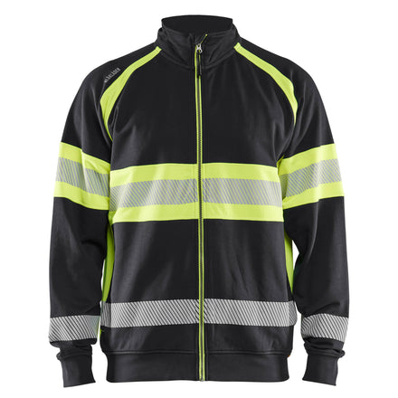 Blaklader 3551 Hi Vis Sweater Black Hi Vis Yellow Main
