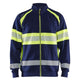 Blaklader 3551 Hi Vis Sweater Navy Blue Hi Vis Yellow Main