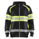 Blaklader 3552 Hi Vis Hoodie Black Hi Vis Yellow Main