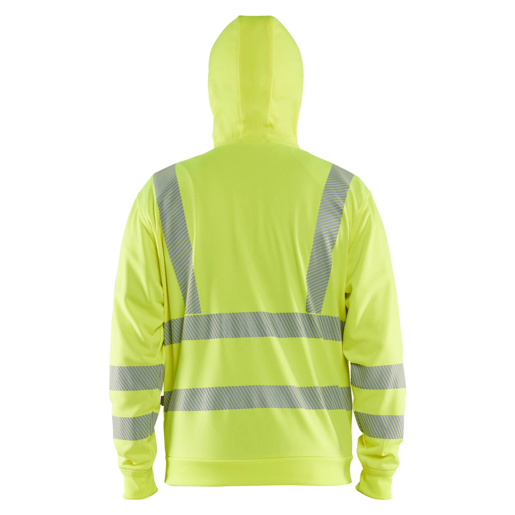 Blaklader 3565 Hi Vis Hoodie Full Zip Hi Vis Yellow Feature