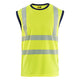 Blaklader 3575 Hi Vis Tank Top Hi Vis Yellow Navy Blue Main