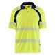 Blaklader 3595 Hi Vis Uv Protected Polo Shirt Hi Vis Yellow Navy Blue Main