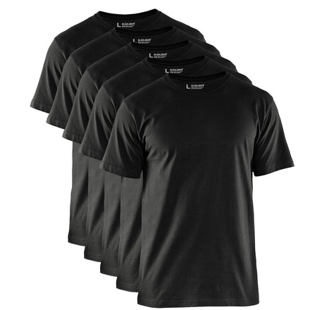 Blaklader 3625 Black T-Shirt Multipack (5-Pack)