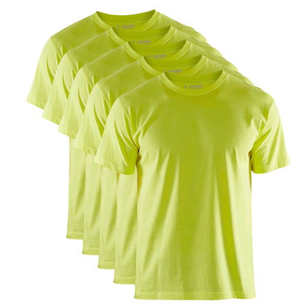 Blaklader 3625 Hi-Vis Yellow T-Shirt Multipack (5-Pack)