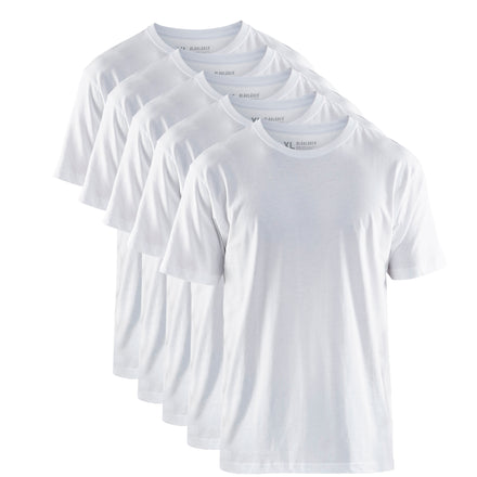 Blaklader 3625 White T-Shirt Multipack (5-Pack)