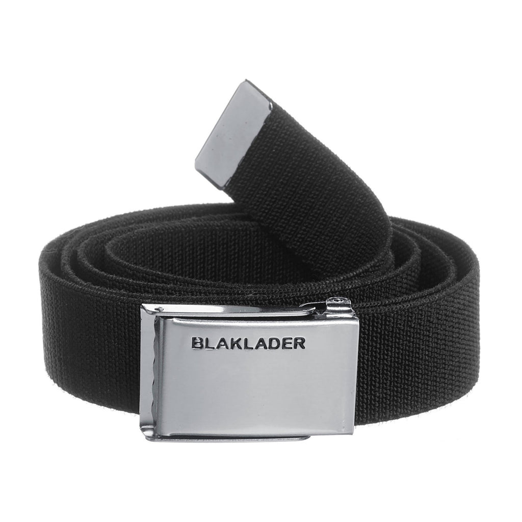 Blaklader 4004 Stretch Belt With Steel Buckle Black 